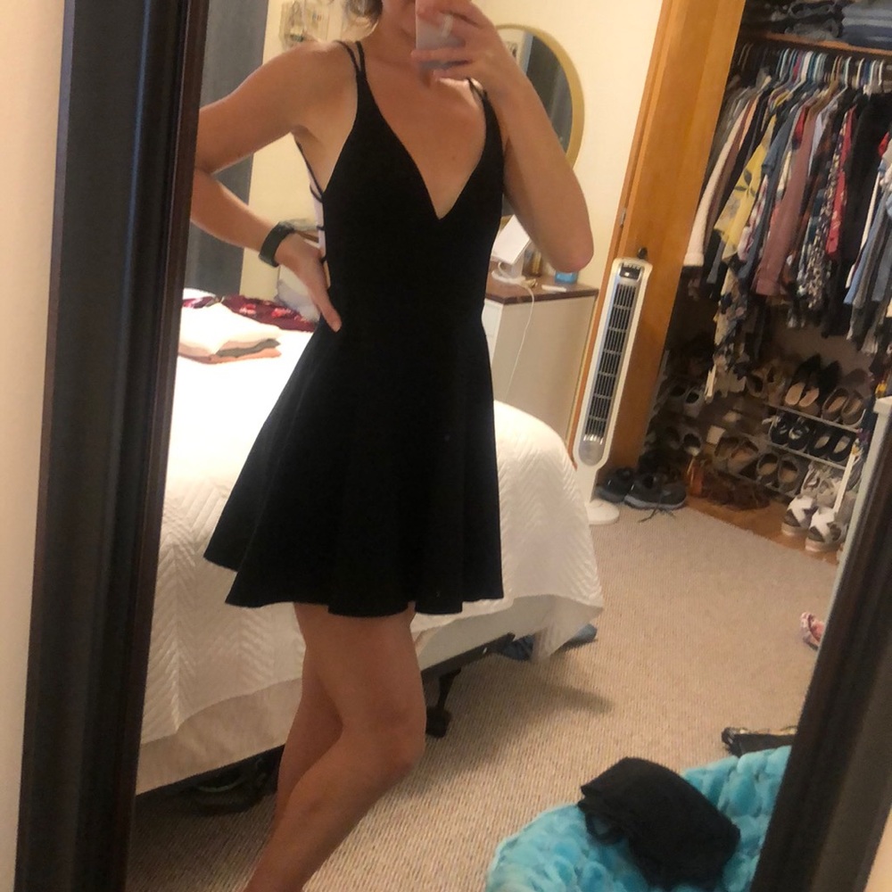 Lulus Black Mini Dress